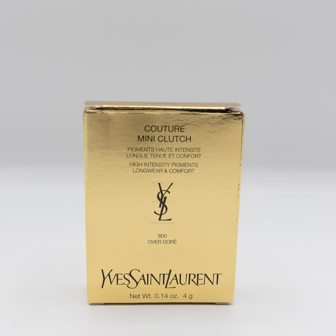 Yves Saint Laurent Couture Mini Clutch Oogschaduw 800 Over Doré