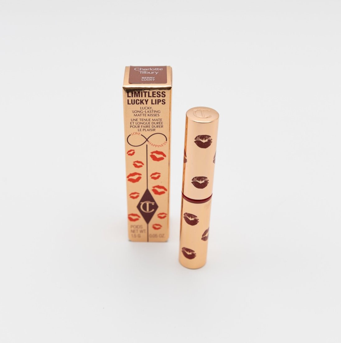 Charlotte Tilbury Lucky Lips Lipstick - Berry Lucky - Limited edition