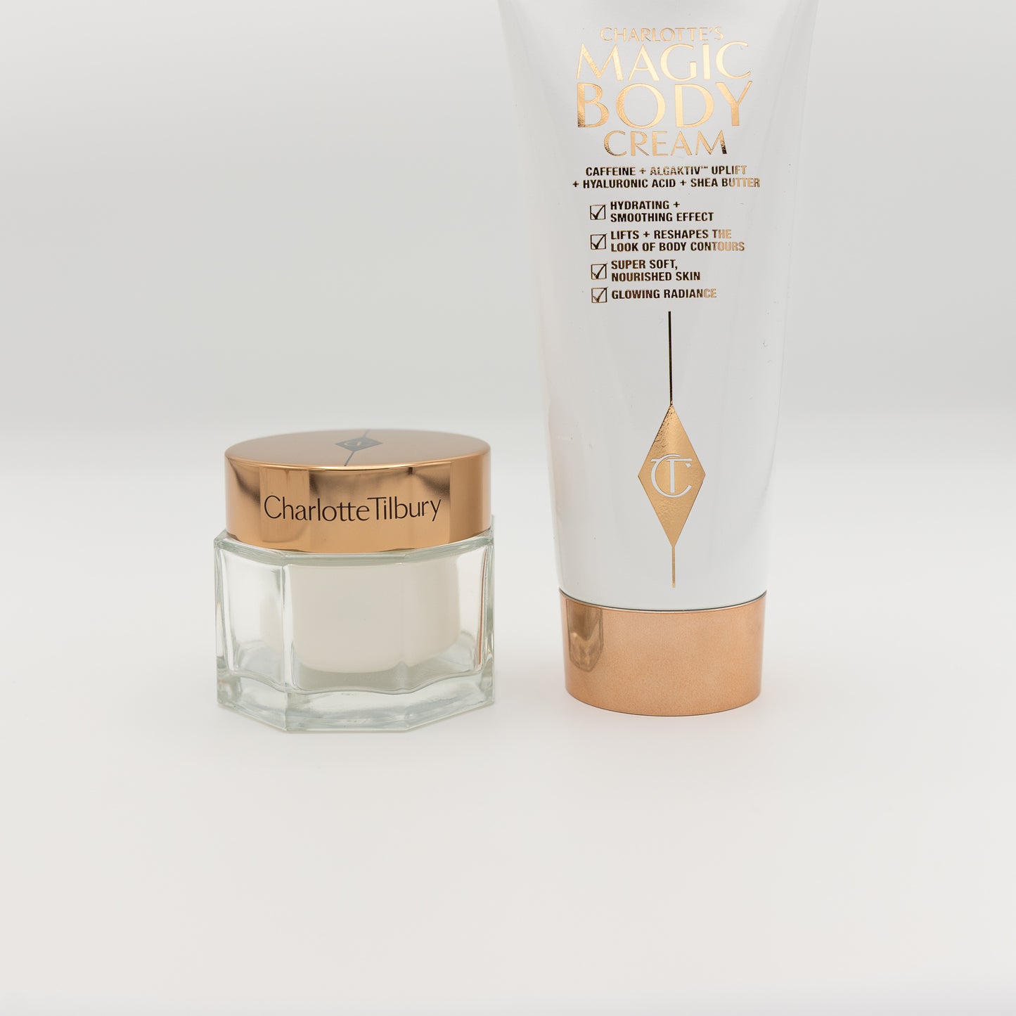 Charlotte Tilbury Magic Heroes Giftset - 50 ML Magic Cream & 200 ML Magic Body cream