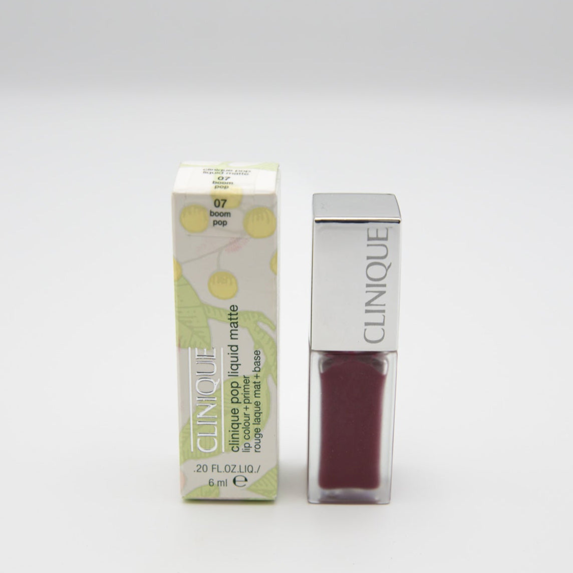 Clinique Pop Liquid Matte Lip Colour + Primer 07 Boom Pop