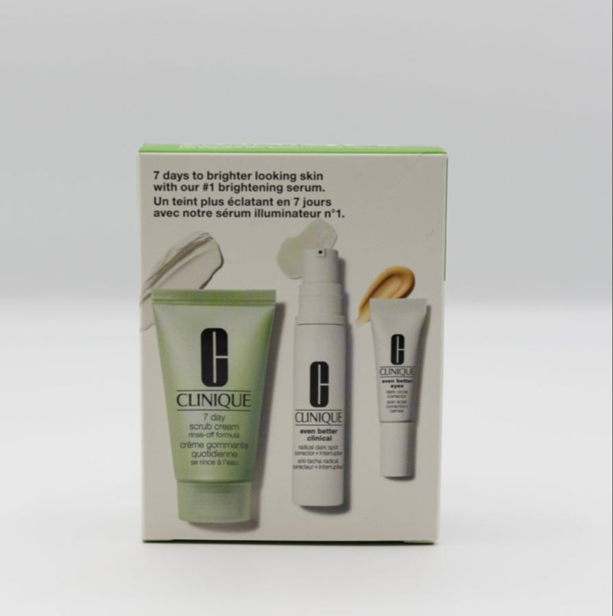 Clinique Skin School Supplies: Even Tone Essentials 7 days to brighter looking skin