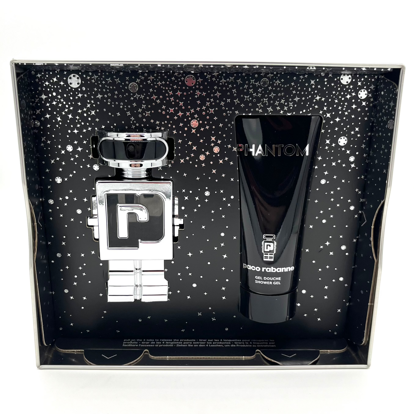 Paco Rabanne Phantom 50 ML Eau de Toilette & 100 ML Showergel