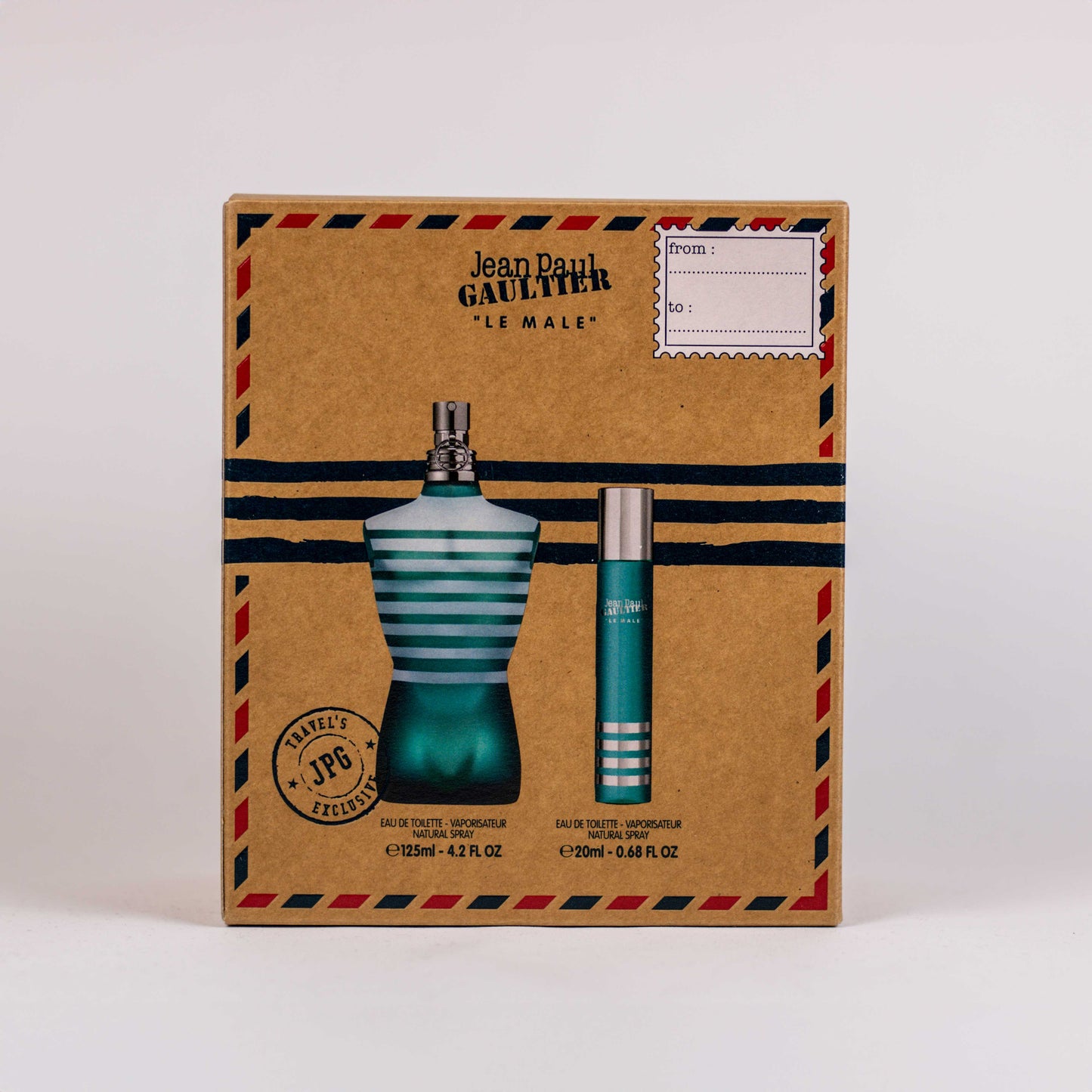 Jean Paul Gaultier Le Male gifset 125 ML Eau de toilette & 20 ML Travelspray