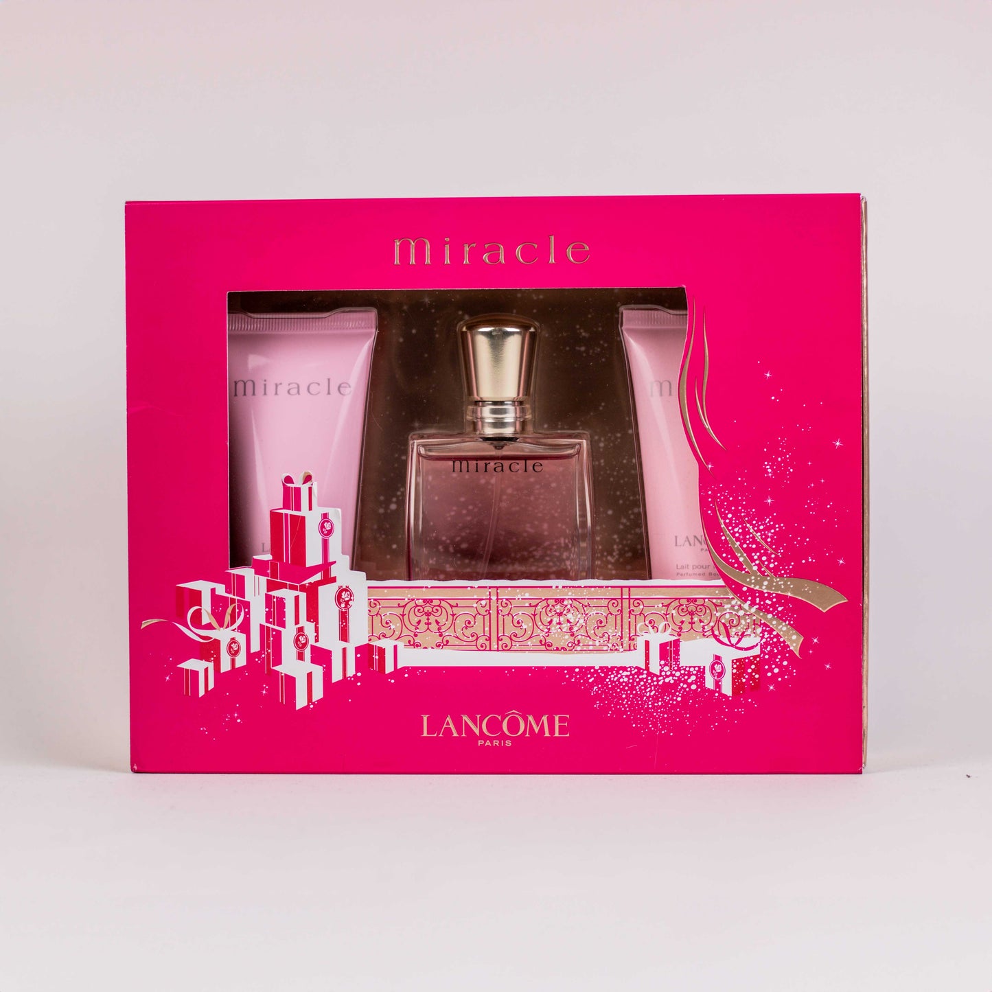 Lancôme Miracle Giftset 30 ML Eau de parfum, 50 ML Bodylotion & 50 ML Showergel
