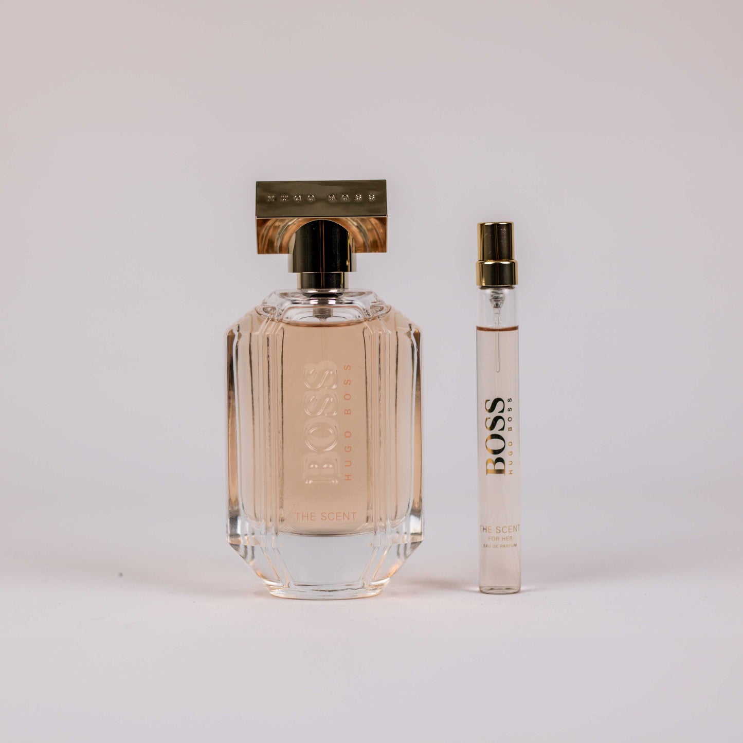 Hugo Boss The Scent Giftset 100 ML Eau de parfum & 10 ML Eau de parfum travelspray