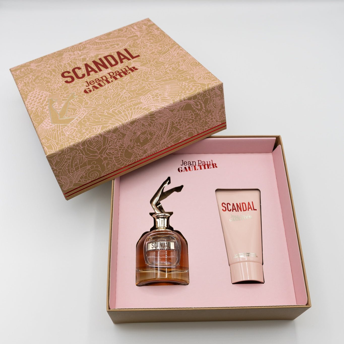 Jean Paul Gaultier Scandal Giftset 50 ML Eau de Parfum & 75 ML Bodylotion