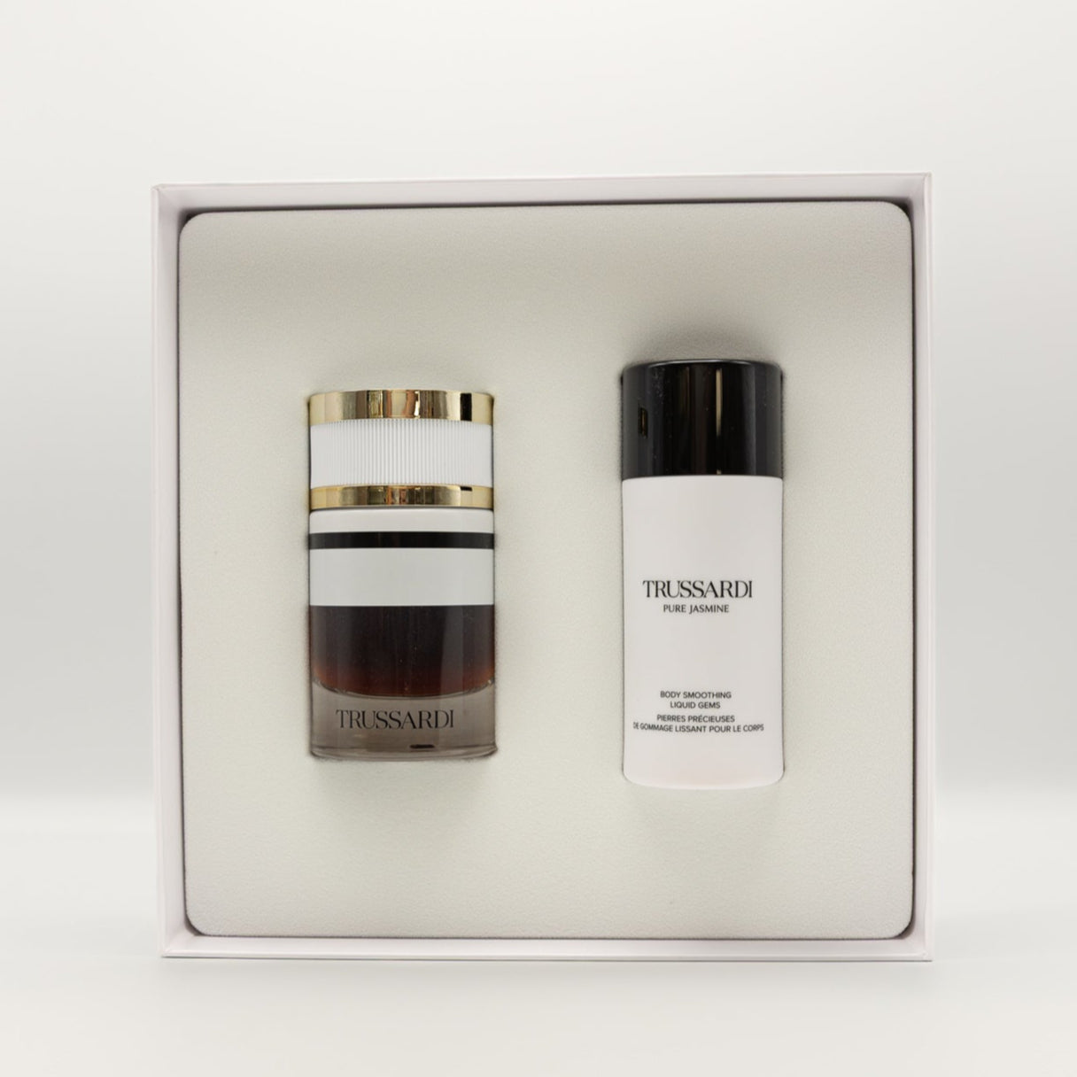 Trussardi Pure Jasmin Giftset 60 ML Eau de Parfum & 125 ML Bodyscrub