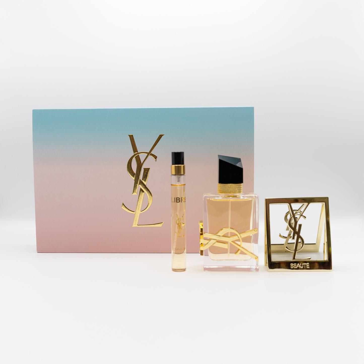 Yves Saint Laurent Libre Giftset 50 ML Eau de Parfum, 10 ML Eau de Parfum & YSL Spiegel