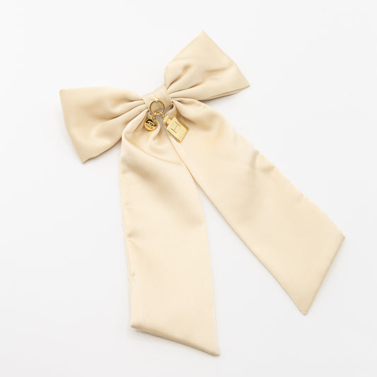 Beige Chanel Haarspeld 