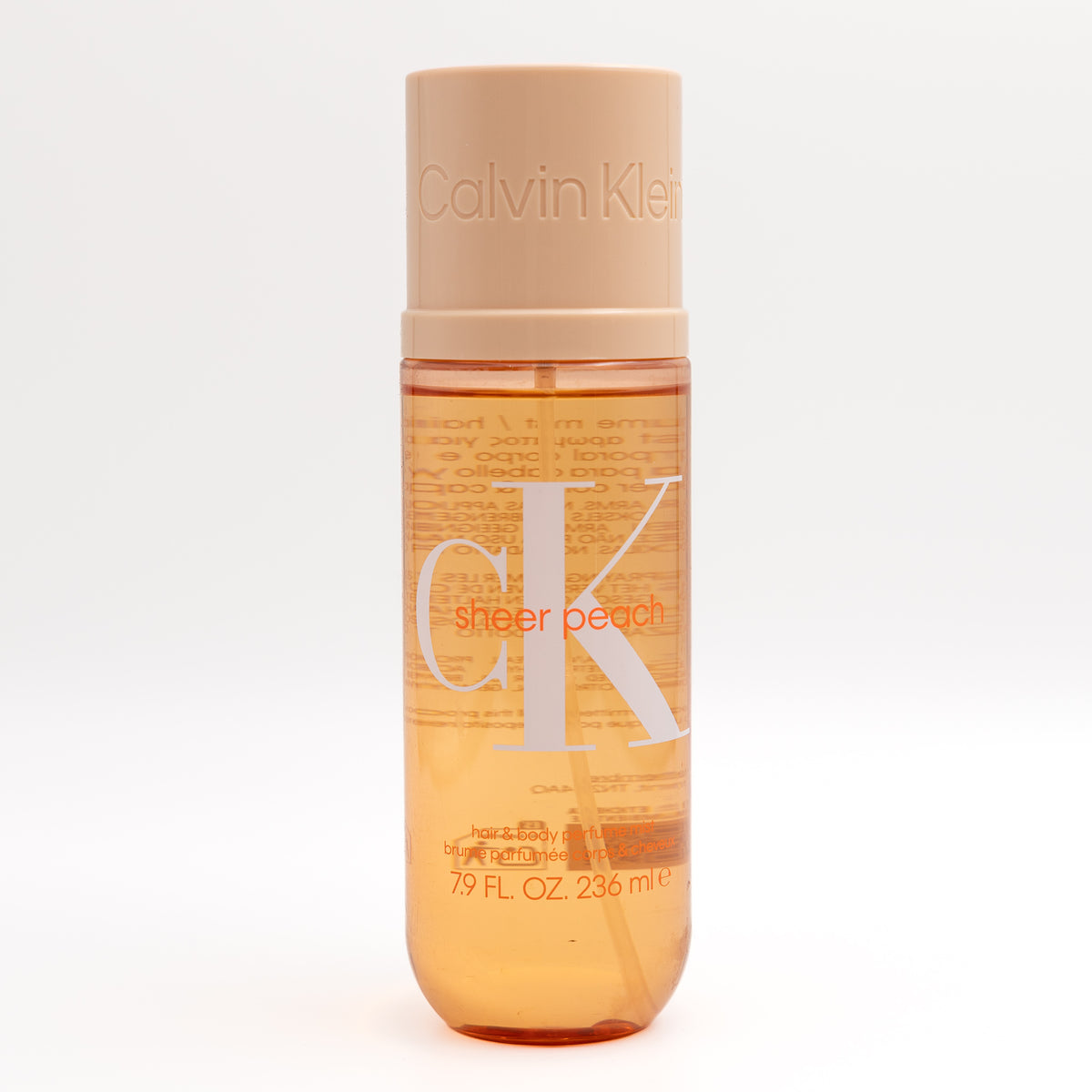 Calvin Klein Sheer Peach Hair & Beauty Body Perfume Mist 236ML