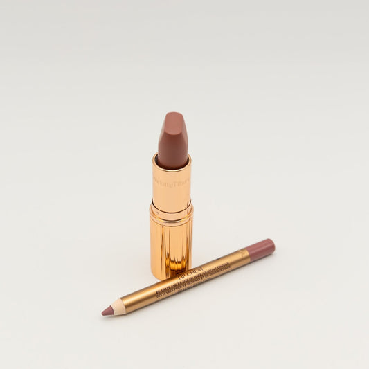 Charlotte Tilbury Pillow Talk Lipstick & Pillow Talk Lippotlood