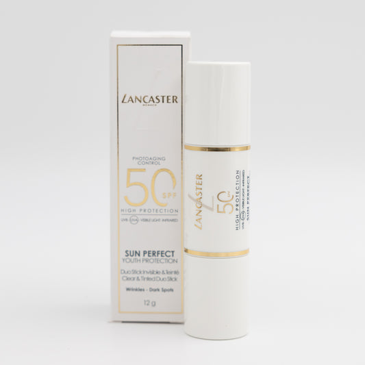 Lancaster Sun Perfect Youth Protection Sun Clear & Tinted Stick - 12G Dark spots