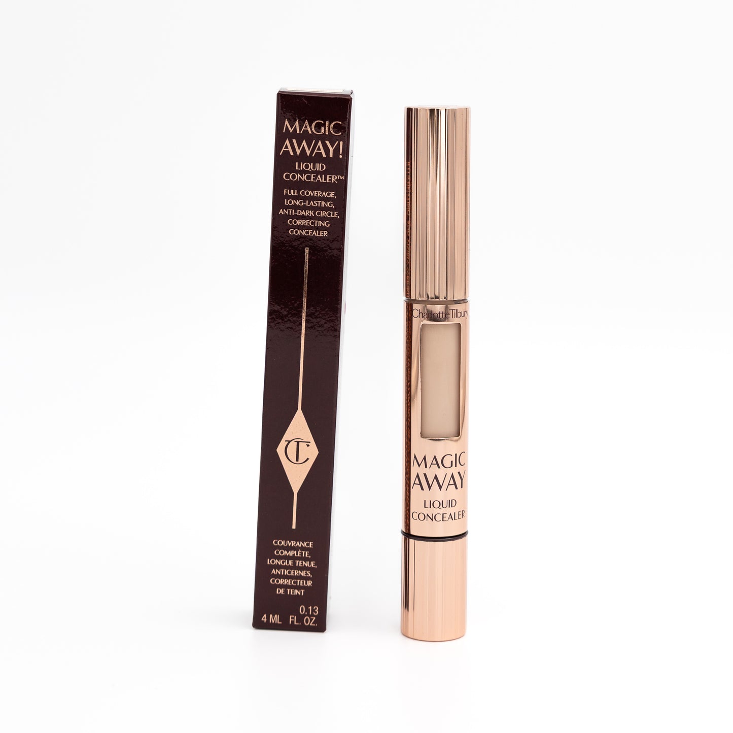 Charlotte Tilbury Magic Away Liquid Concealer 2 Fair / Pale – Full Coverage Concealer