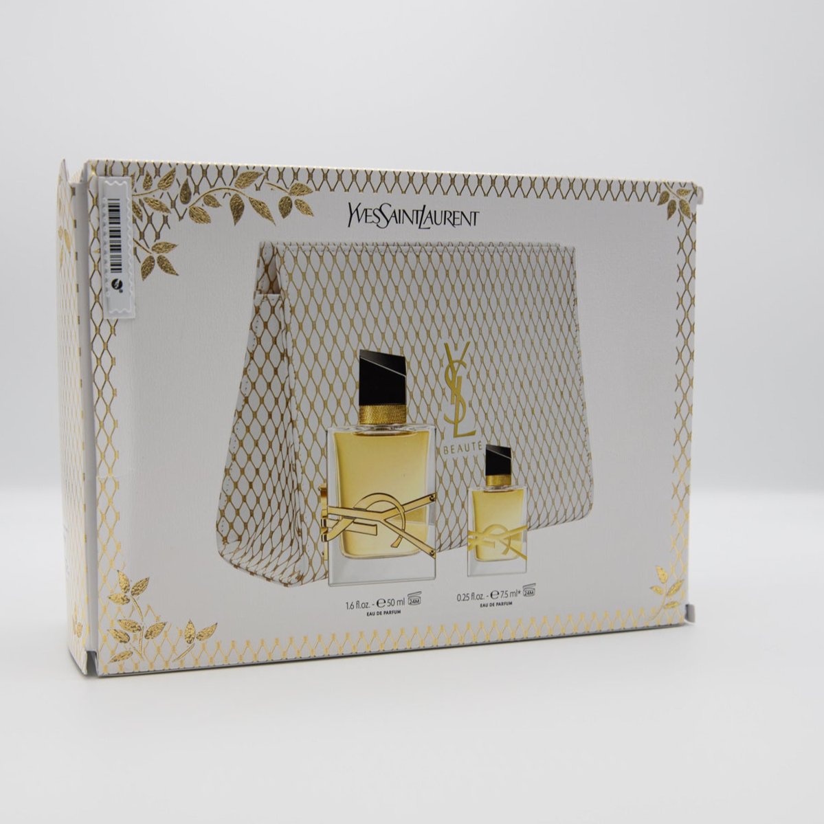 Yves Saint Laurent Libre Giftset 50 ML Eau de parfum, 7.5 ML Travelsize & gouden pouch