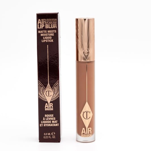 Charlotte Tilbury Airbrush Flawless Lip Blur – Nude Blur – Matte Liquid Lipstick