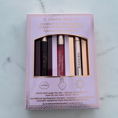 Charlotte Tilbury Charlotte's Fragrance Collection Emotions - Travel Trio set