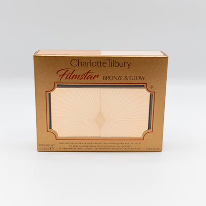 Charlotte Tilbury Mini Filmstar Bronze & Glow Light Medium – Compact bronzer & highlighter duo