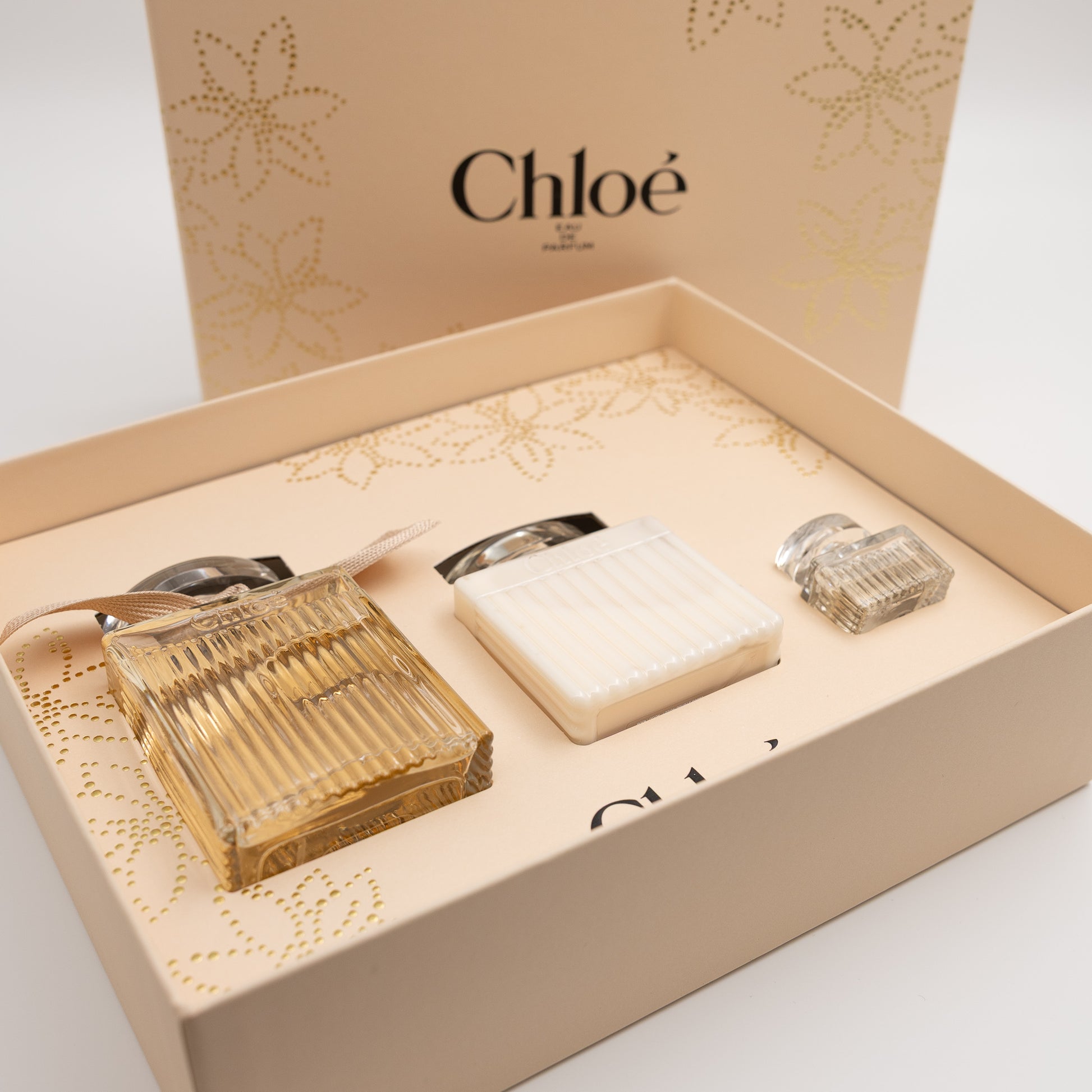 Chloé Eau de Parfum Giftset 75 ml + 10 ml + 50 ml Bodylotion – Luxe Dames Parfum Set