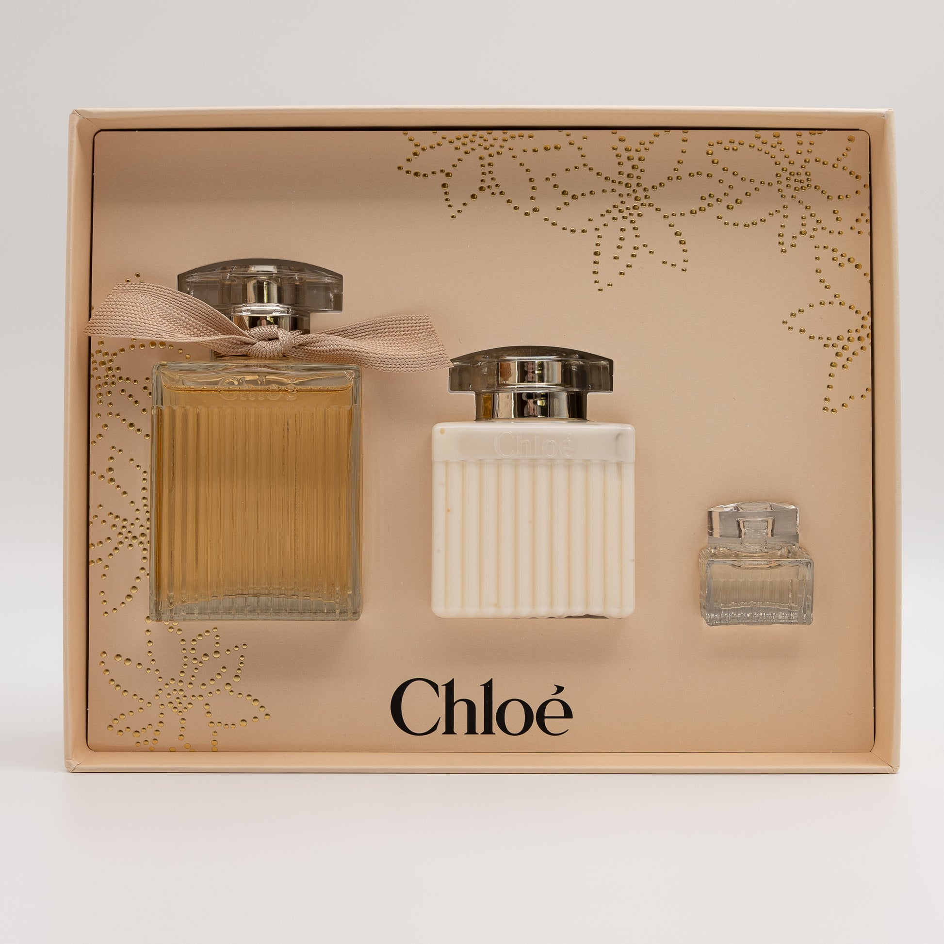 Chloé Eau de Parfum Giftset 75 ml + 10 ml + 50 ml Bodylotion – Luxe Dames Parfum Set