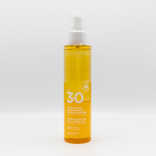 Clarins Glowing Sun Oil High Protection SPF 30 – 150 ML

