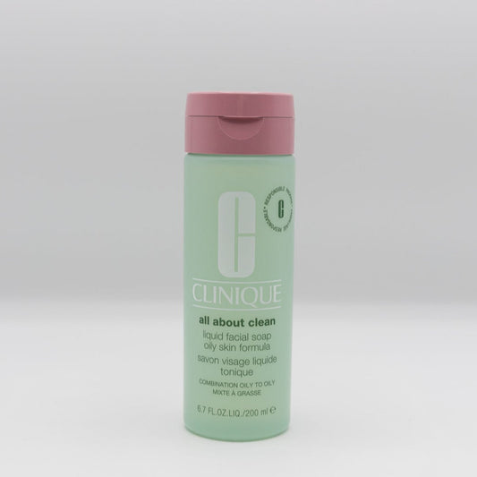 Clinique All About Clean Liquid Facial Soap 200 ML - Oily Skin