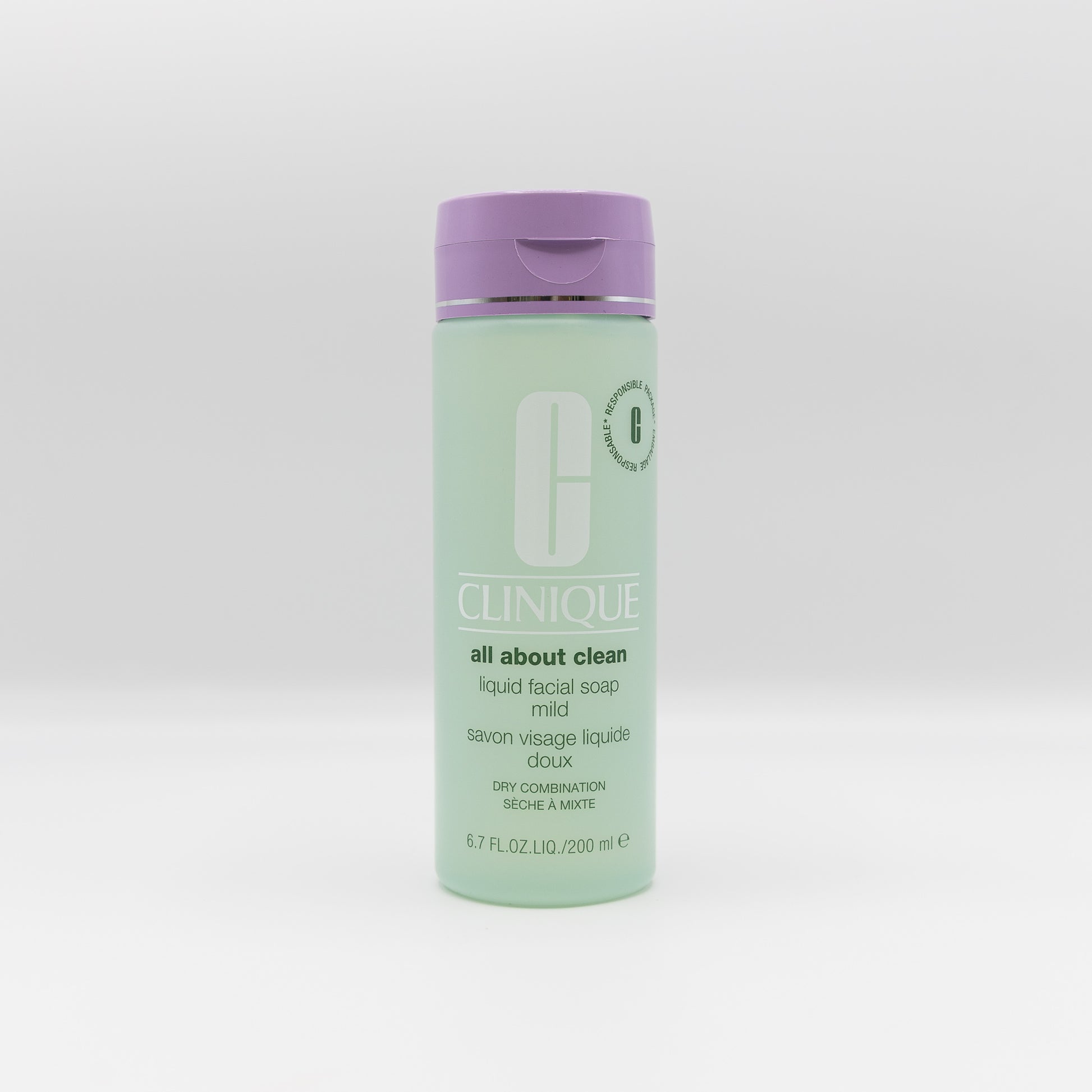 Clinique All About Clean Liquid Facial Soap Mild - Dry Combination skin 200 ML