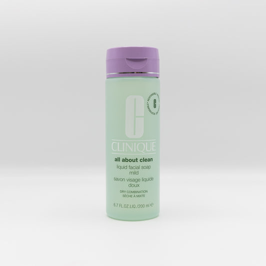 Clinique All About Clean Liquid Facial Soap Mild - Dry Combination skin 200 ML