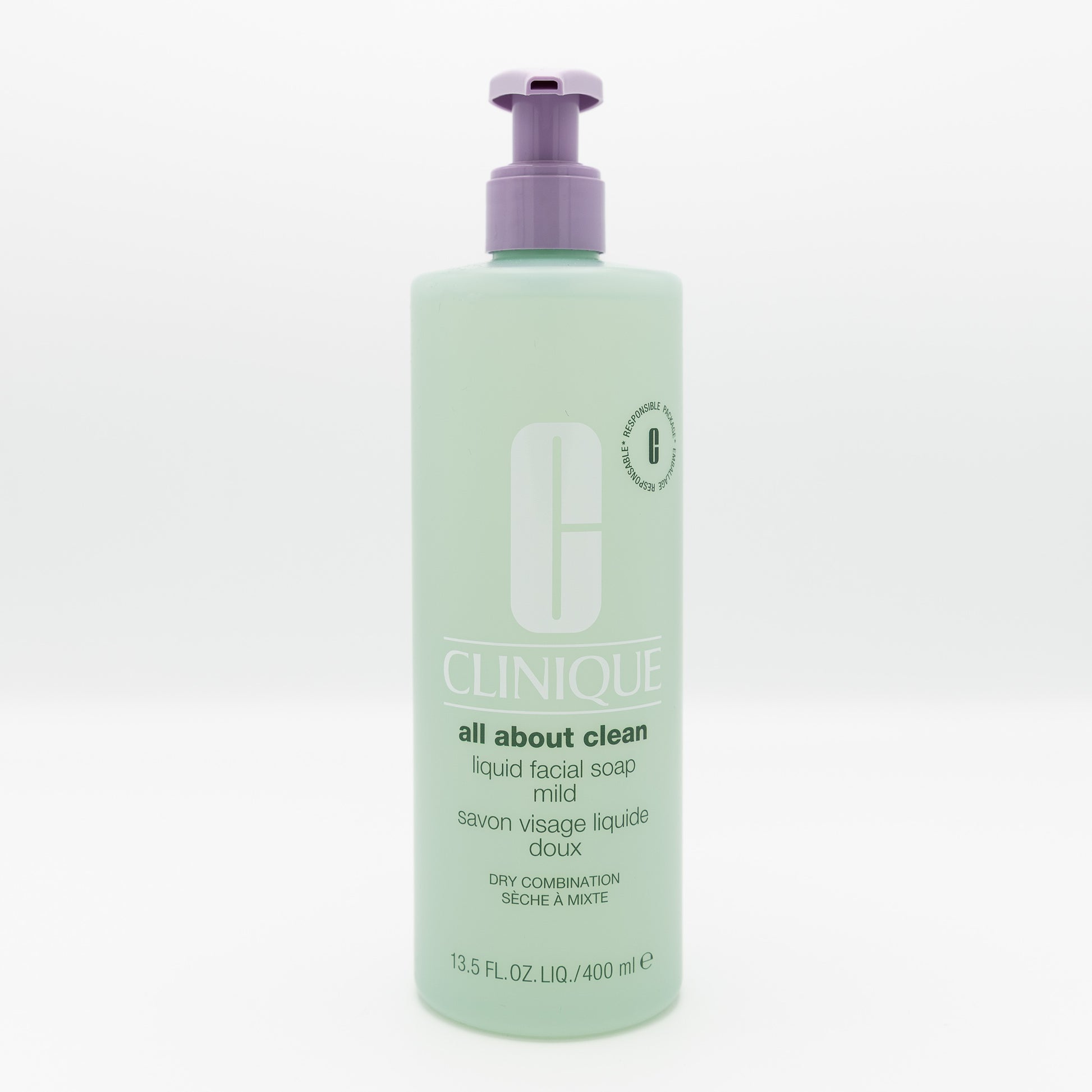 Clinique All about Clean Liquid Facial Soap Mild 400 ML