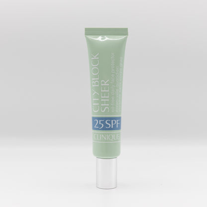 Clinique City Block Sheer - Oil-Free Daily Face Protector SPF25 40 ML