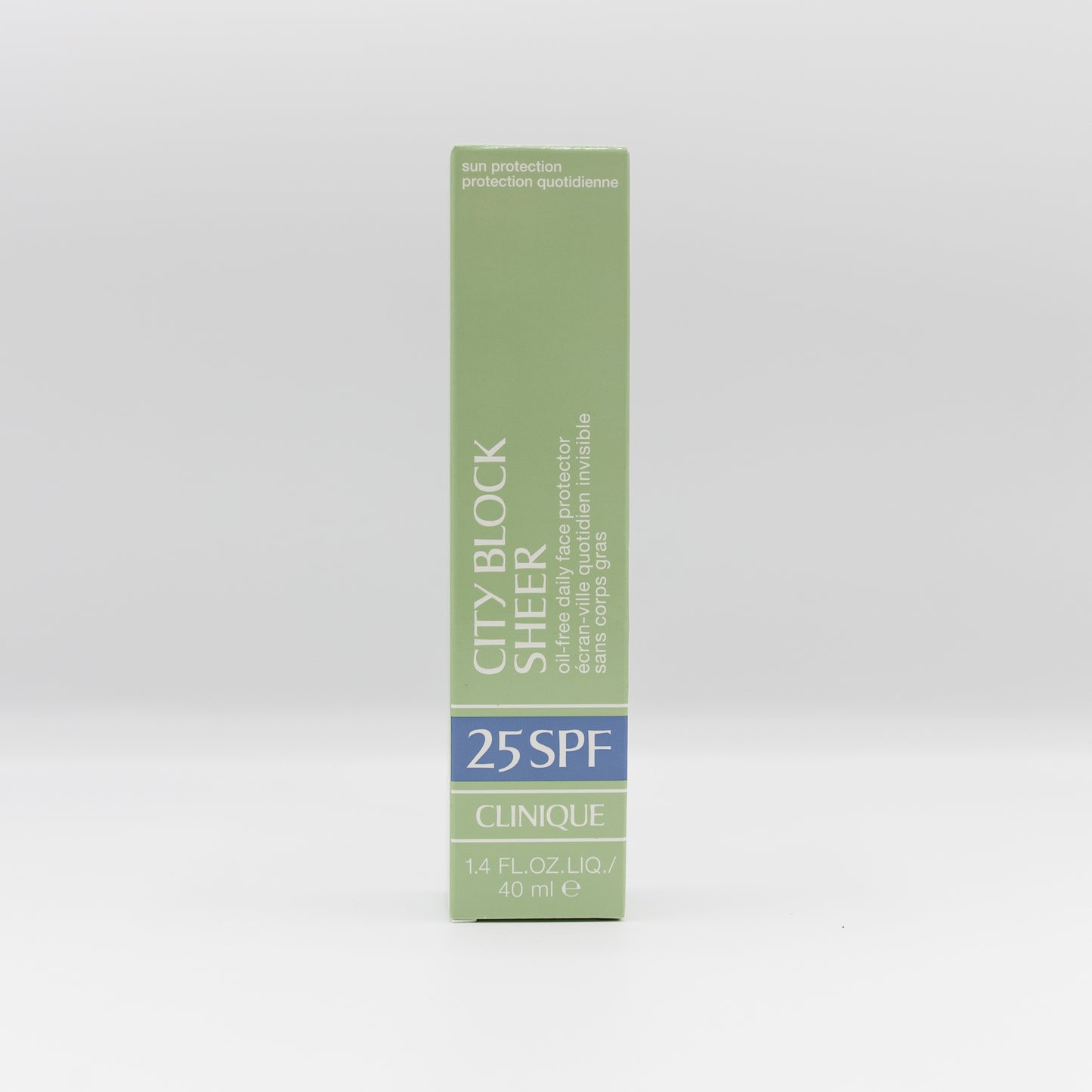Clinique City Block Sheer - Oil-Free Daily Face Protector SPF25 40 ML