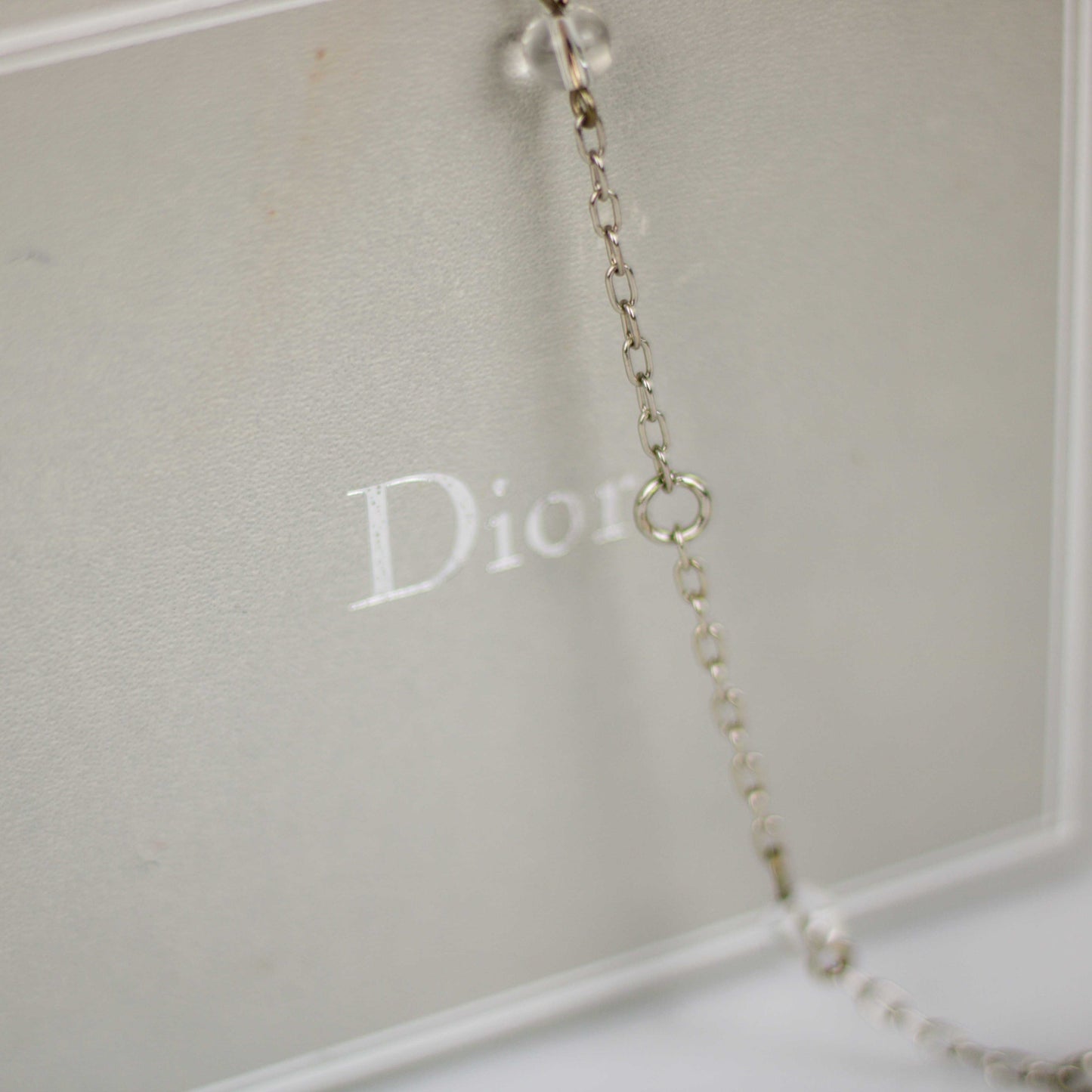 Dior zilveren ketting - Limited edition