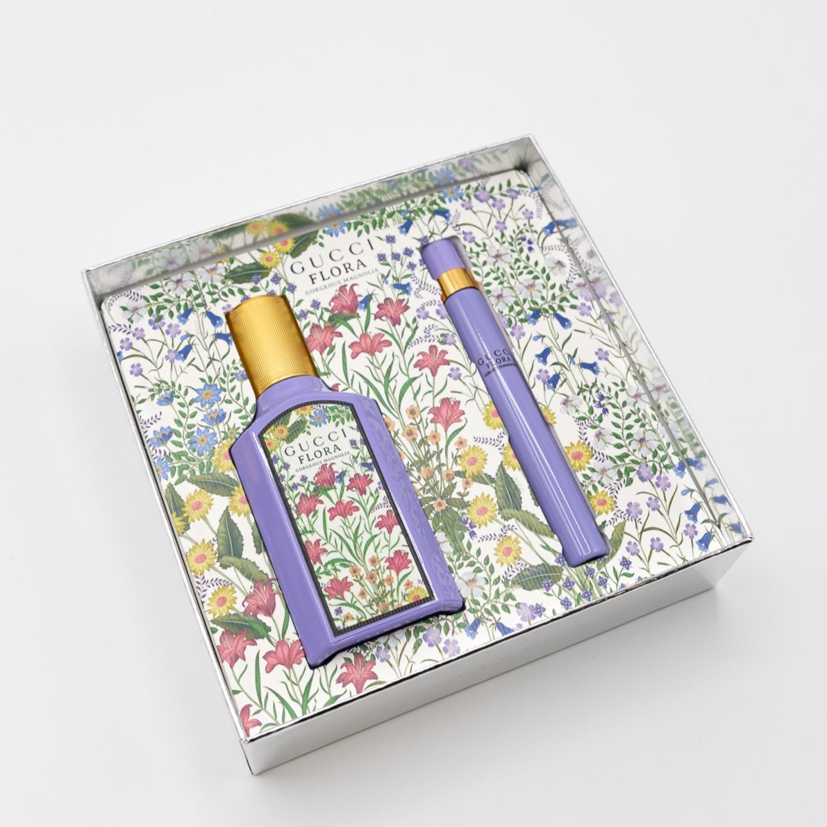 Gucci Flora Gorgeous Magnolia Giftsets 50 ML Eau de Parfum & 10 ML Travelspray