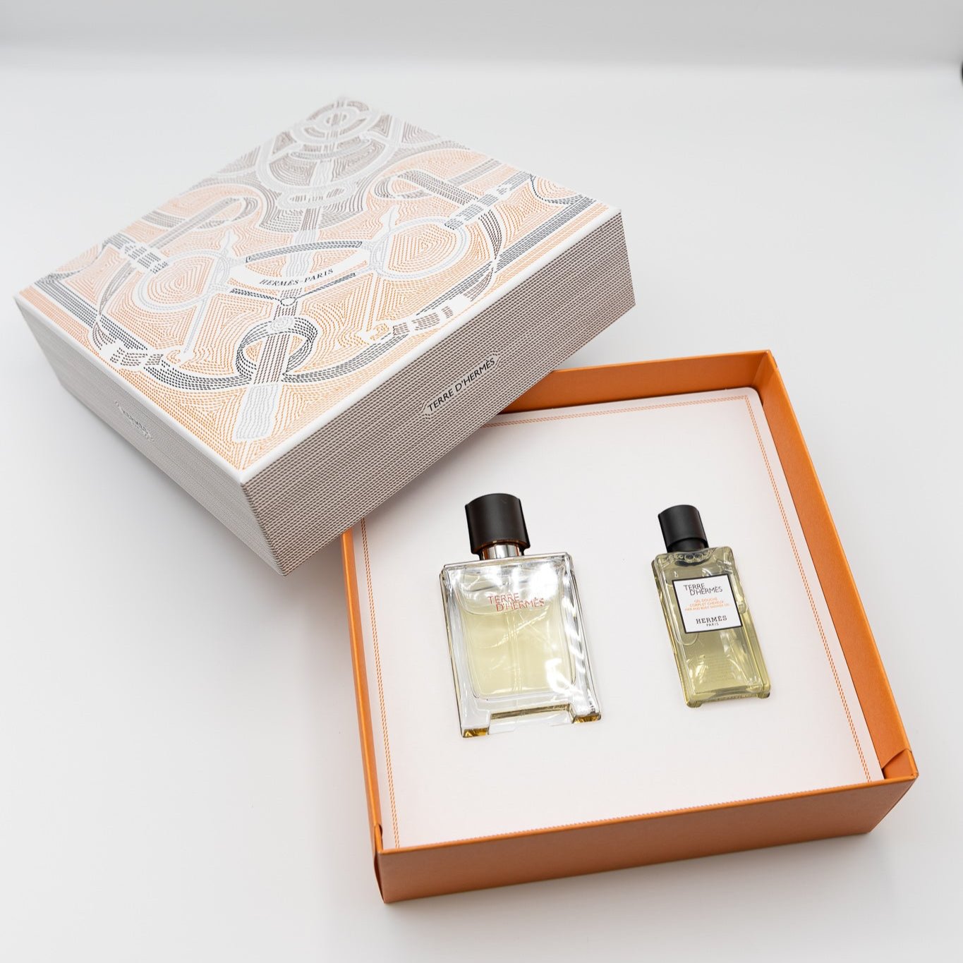 Hermes Terre d'Hermes 50 ML Eau de Toilette & 40 ML Hair and body shower gel
