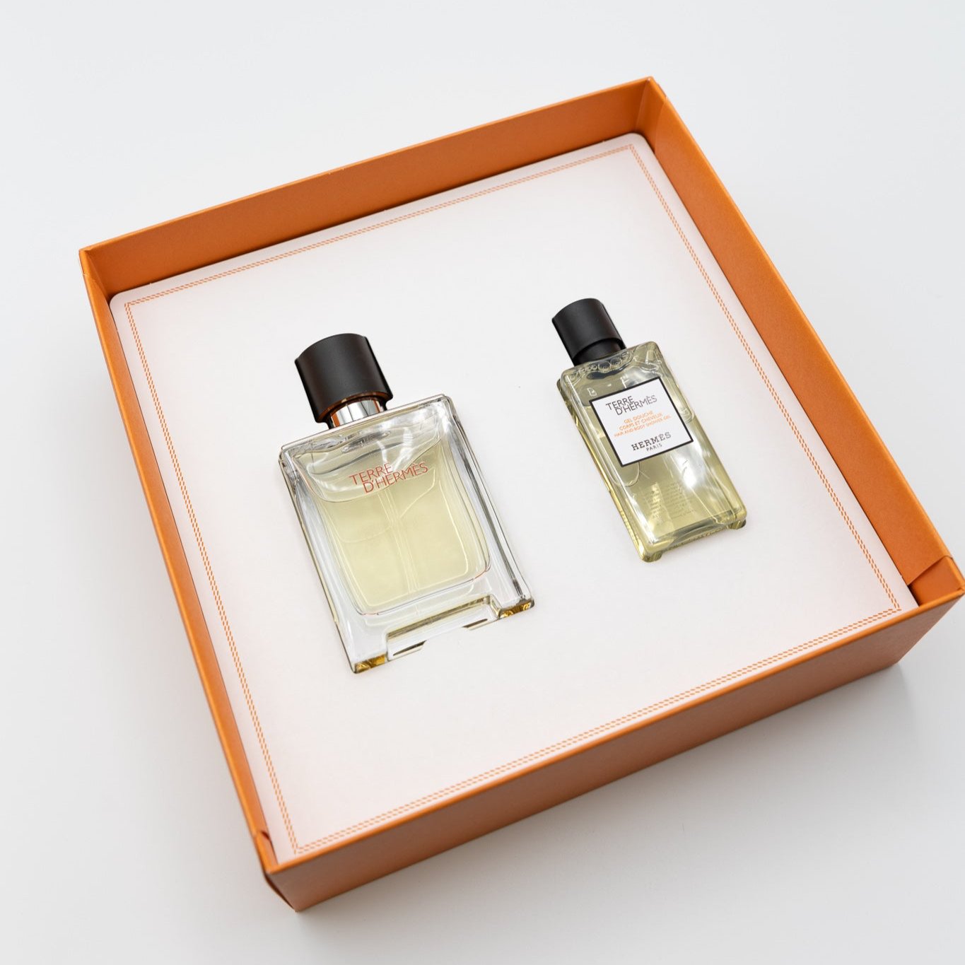 Hermes Terre d'Hermes 50 ML Eau de Toilette & 40 ML Hair and body shower gel