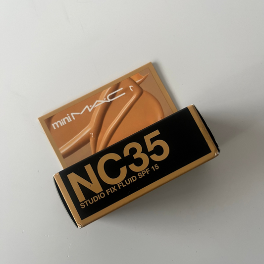 MAC Studio Fix Fluid Foundaton Mini SPF 15 - NC35 - oude formule