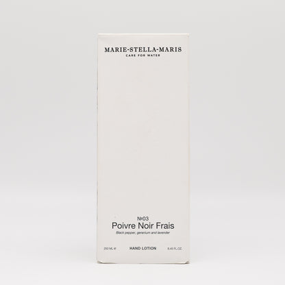 Marie-Stella-Maris No.03 Poivre Noir Frais Hand Lotion 200 ML