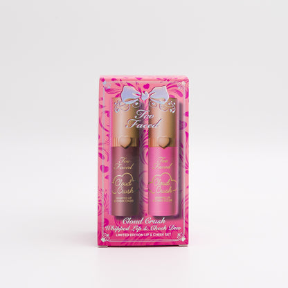 Too Faced Cloud Crush Whipped Lip & Cheek Duo – Lip & Blush Set