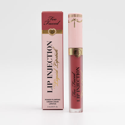 Too Faced Lip Injection Liquid Lipstick – Big Lip Energy – Plumping Lipstick