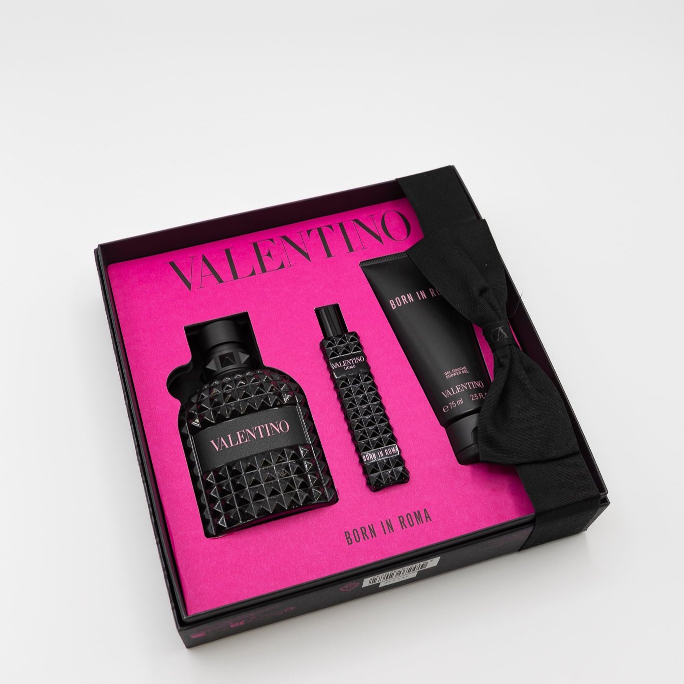 Valentino Uomo Born in Roma Giftset 100 ML Eau de Toilette, 10 ML Travelspray & 75 ML Showergel 