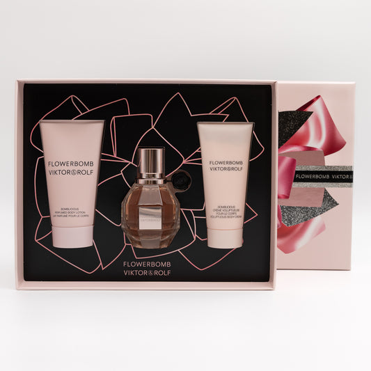 Viktor & Rolf Flowerbomb Giftset 30 ml Eau de Parfum + 50 ml Showergel + 40 ml Bodylotion
