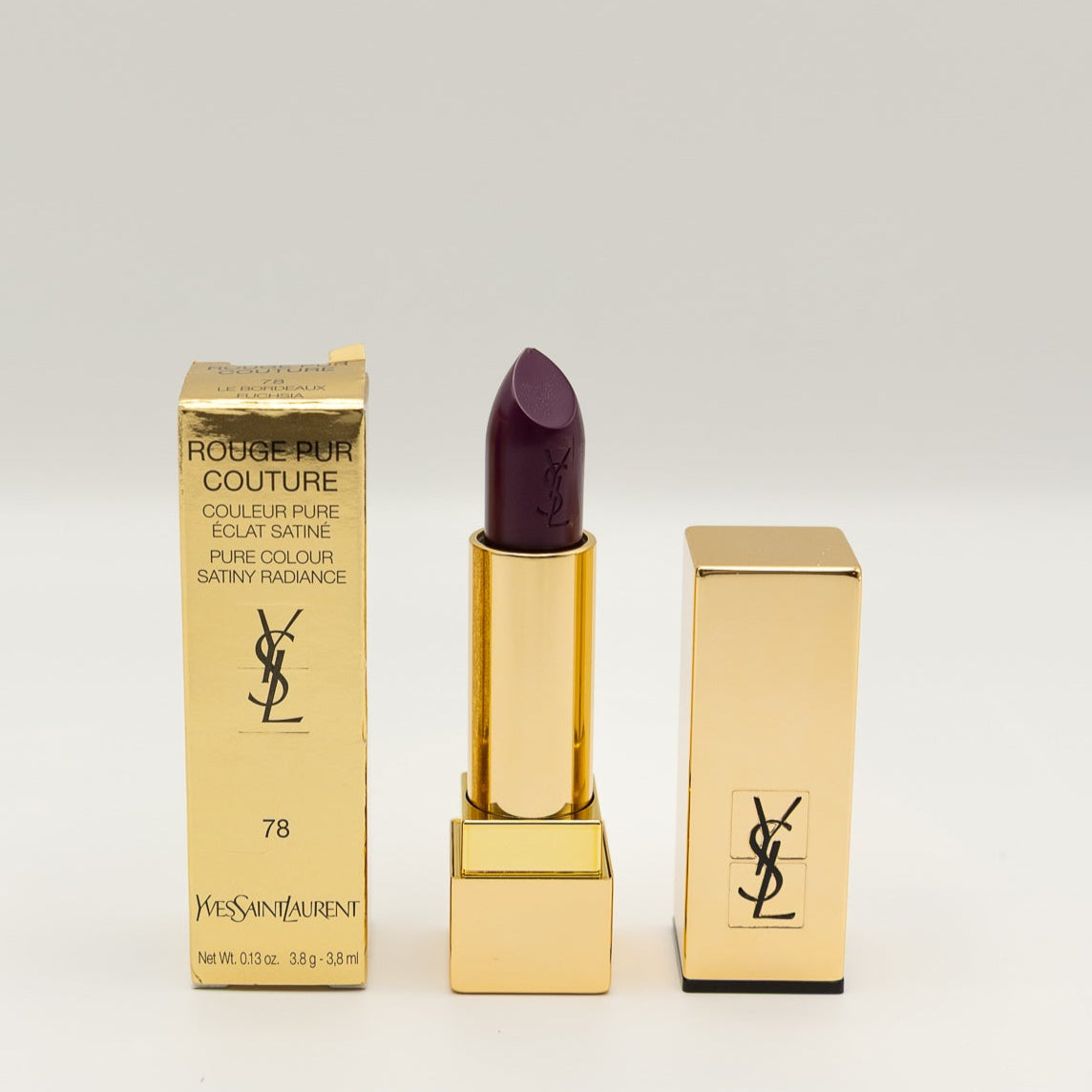 Yves Saint Laurent Rouge Pur Couture - 78 Le Bordeaux Fuchsia