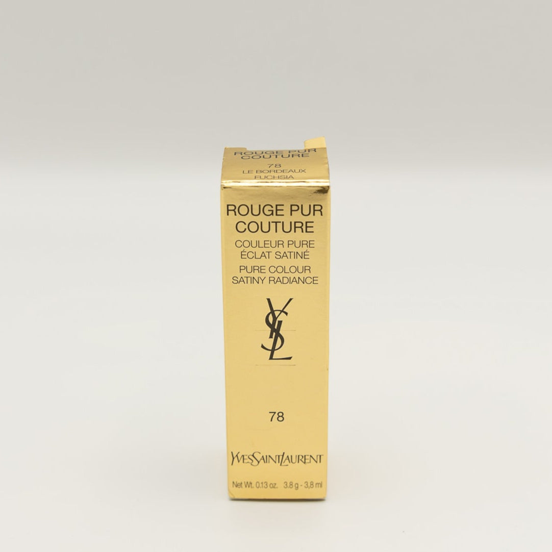 Yves Saint Laurent Rouge Pur Couture - 78 Le Bordeaux Fuchsia