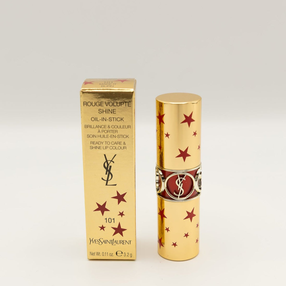 Yves Saint Laurent Rouge Volupté Shine - 101 Make it Burn