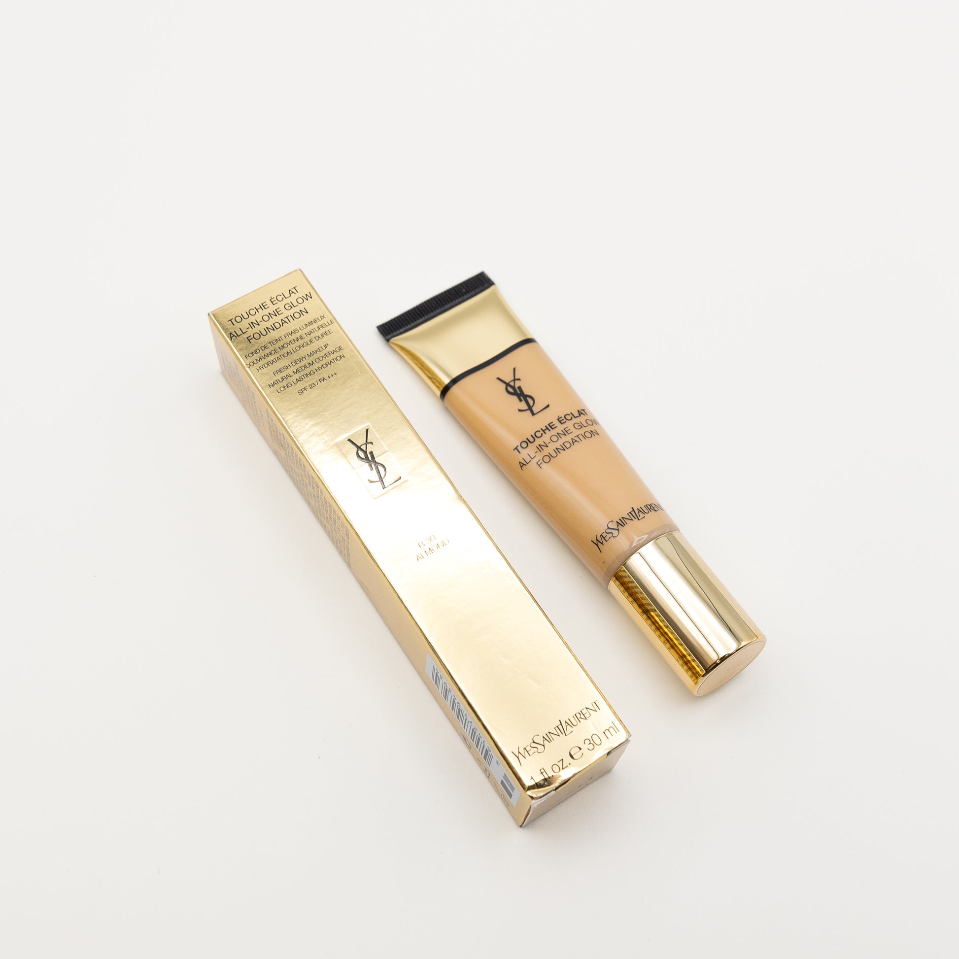 Yves Saint Laurent Touche Éclat All in One Glow Foundation B 30 Almond