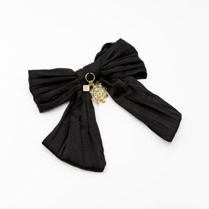 Zwarte Chanel Haarspeld 